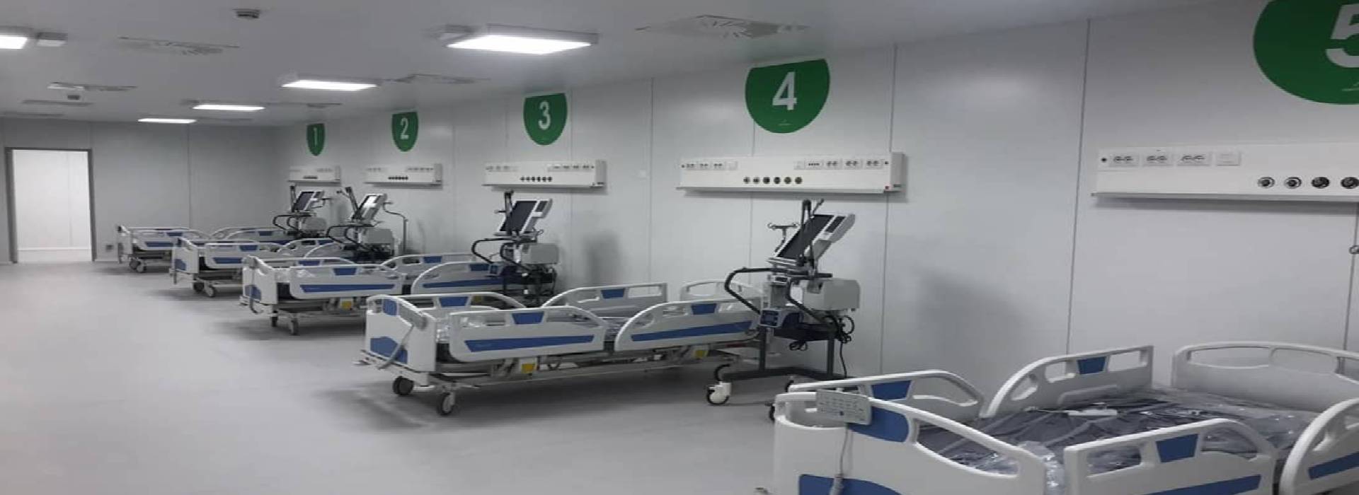 L'ospedale Fiera Milano costruito in 10 giorni grazie ai finanziamenti privati