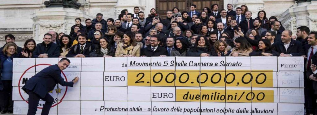 Il M5S spende quasi 800mila euro per la comunicazione. Un aumento di 250mila rispetto all'anno scorso