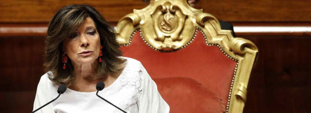 Caso Del Turco: l'ultima farabuttata della presidenza del Senato