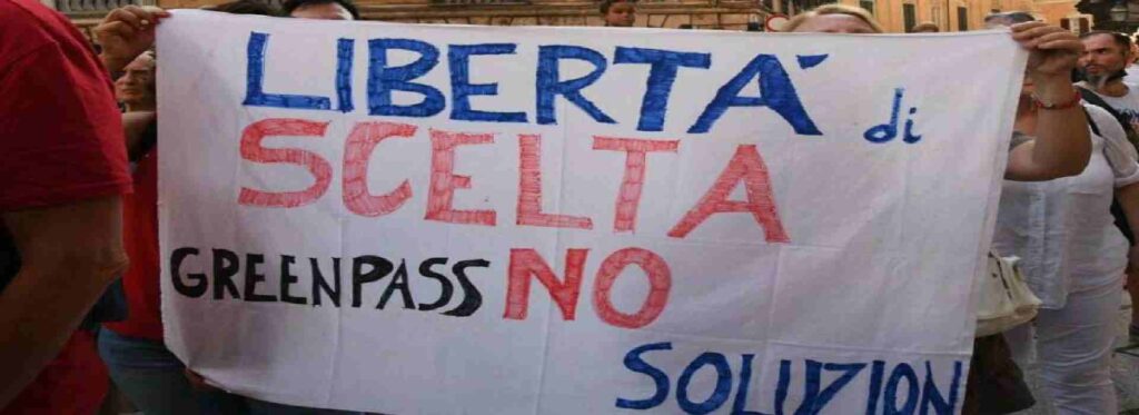 Green pass: manifestazioni e proteste in tutte le città d'Italia