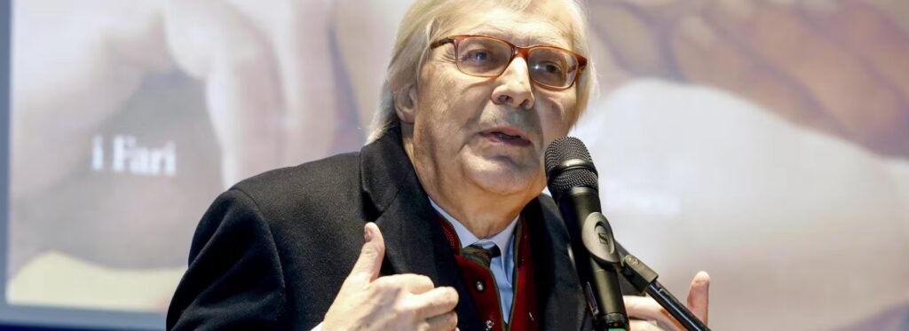 Vittorio Sgarbi e il record delle 17 poltrone